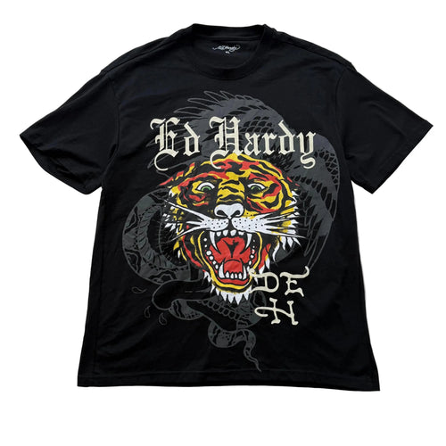 Ed Hardy Inspired Vintage Luxury Men's T-Shirt – Casual Printed Summer Tee 2026