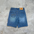 Y2K Baggy Denim Shorts – Retro Embroidered Hip Hop Streetwear