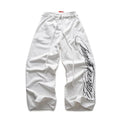 Y2K Hip Hop Letter Print Jogger Pants – Unisex Streetwear