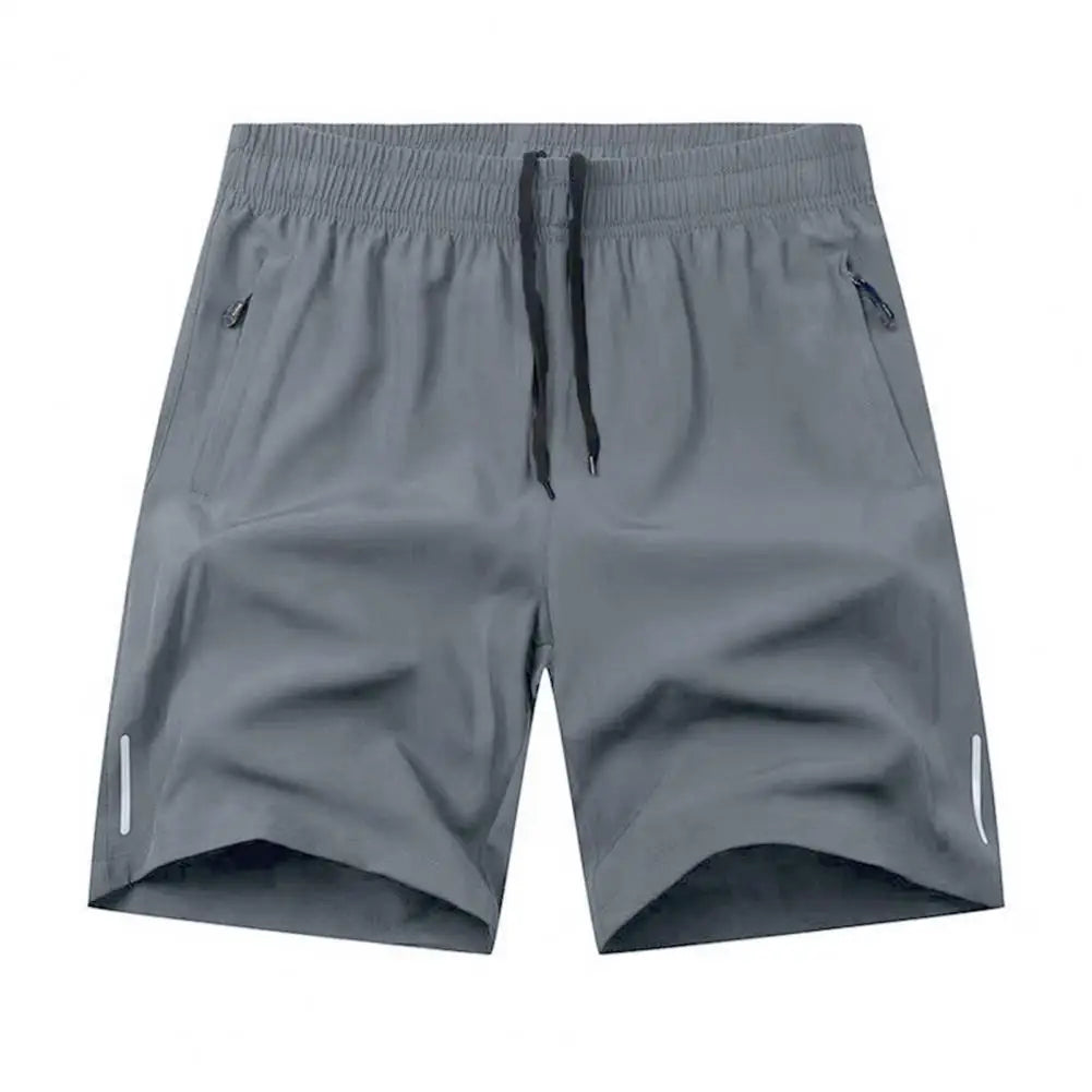 Men's Quick-Dry Beach Shorts – Elastic Waist Casual Streetwear
