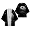 Japanese Kimono Cardigan – Dragon Print Samurai Haori Yukata (3XL-5XL)