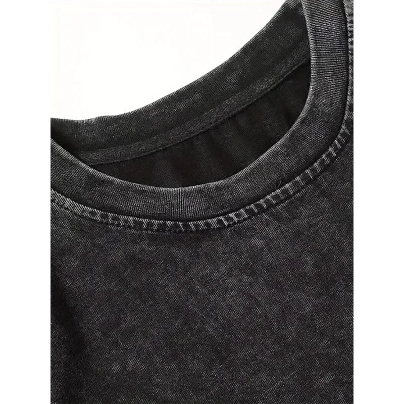 Gothic Y2K Washed Cotton Unisex T-Shirt