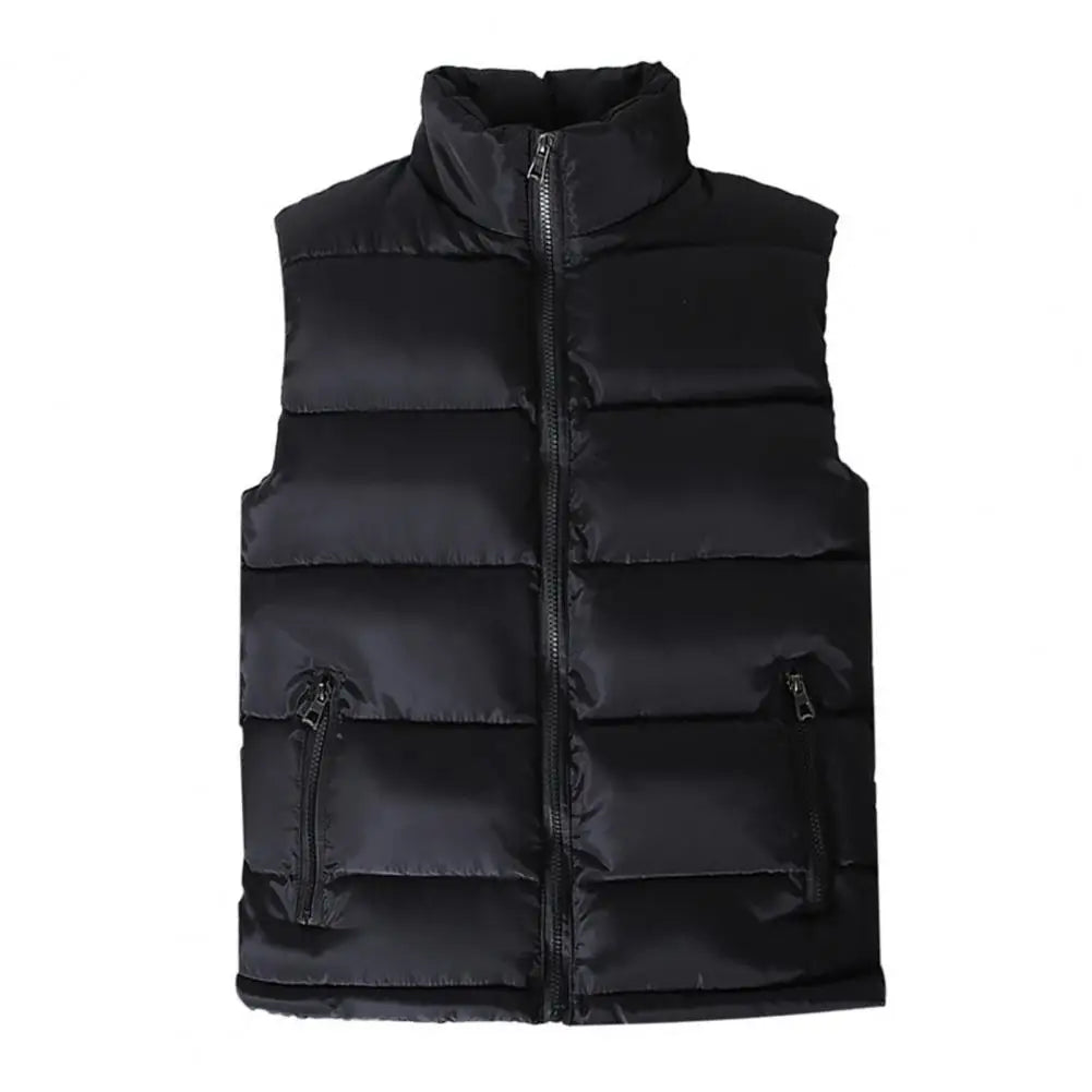 Slim Fit Thickened Vest Waistcoat – Wear-Resistant Washable Trendy Coat