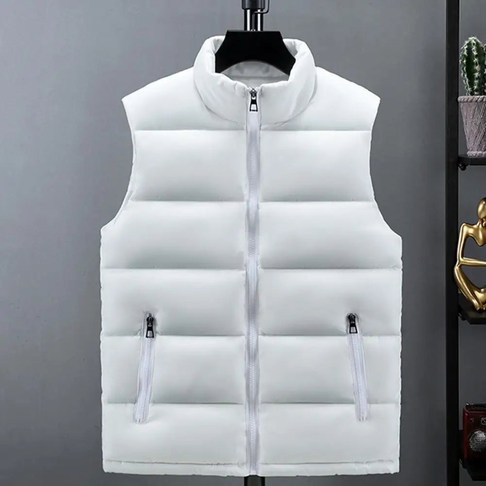 Slim Fit Thickened Vest Waistcoat – Wear-Resistant Washable Trendy Coat