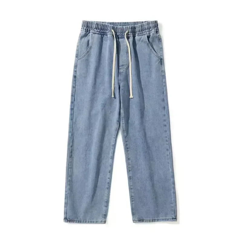 Y2K Wide Leg Cargo Jeans — Baggy Multi-Pocket Streetwear Denim