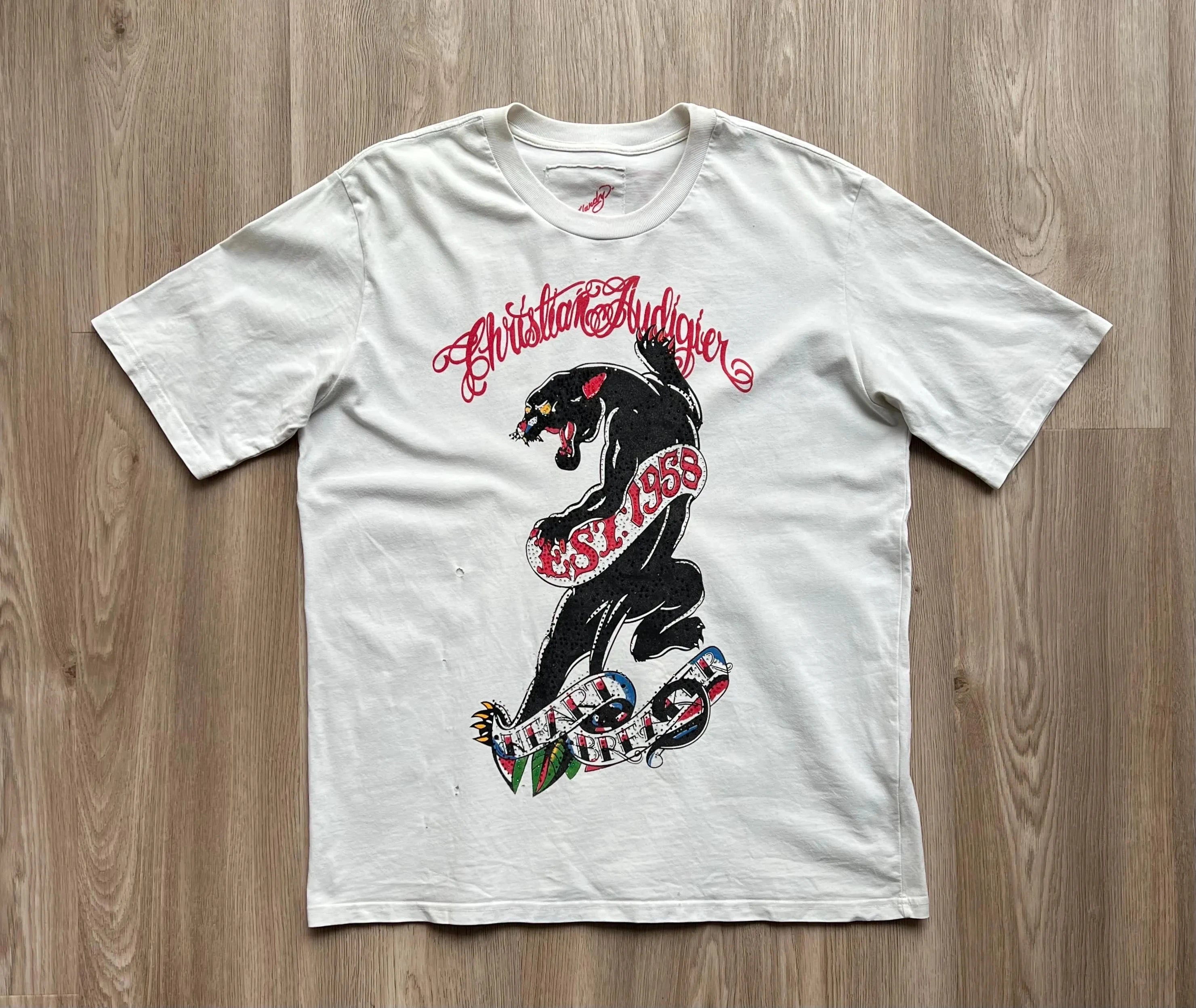 Ed Hardy Inspired Vintage Luxury Men's T-Shirt – Casual Printed Summer Tee 2026
