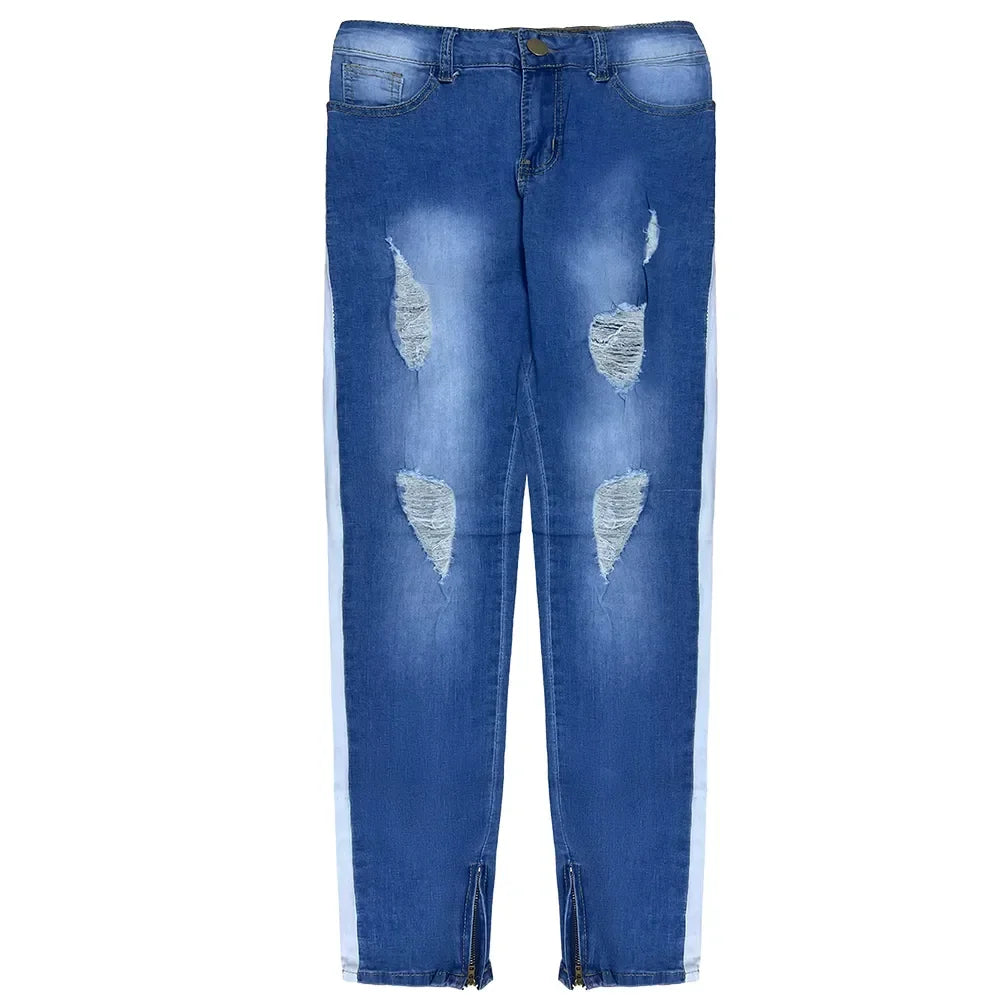 Y2K Wide Leg Cargo Jeans — Baggy Multi-Pocket Streetwear Denim
