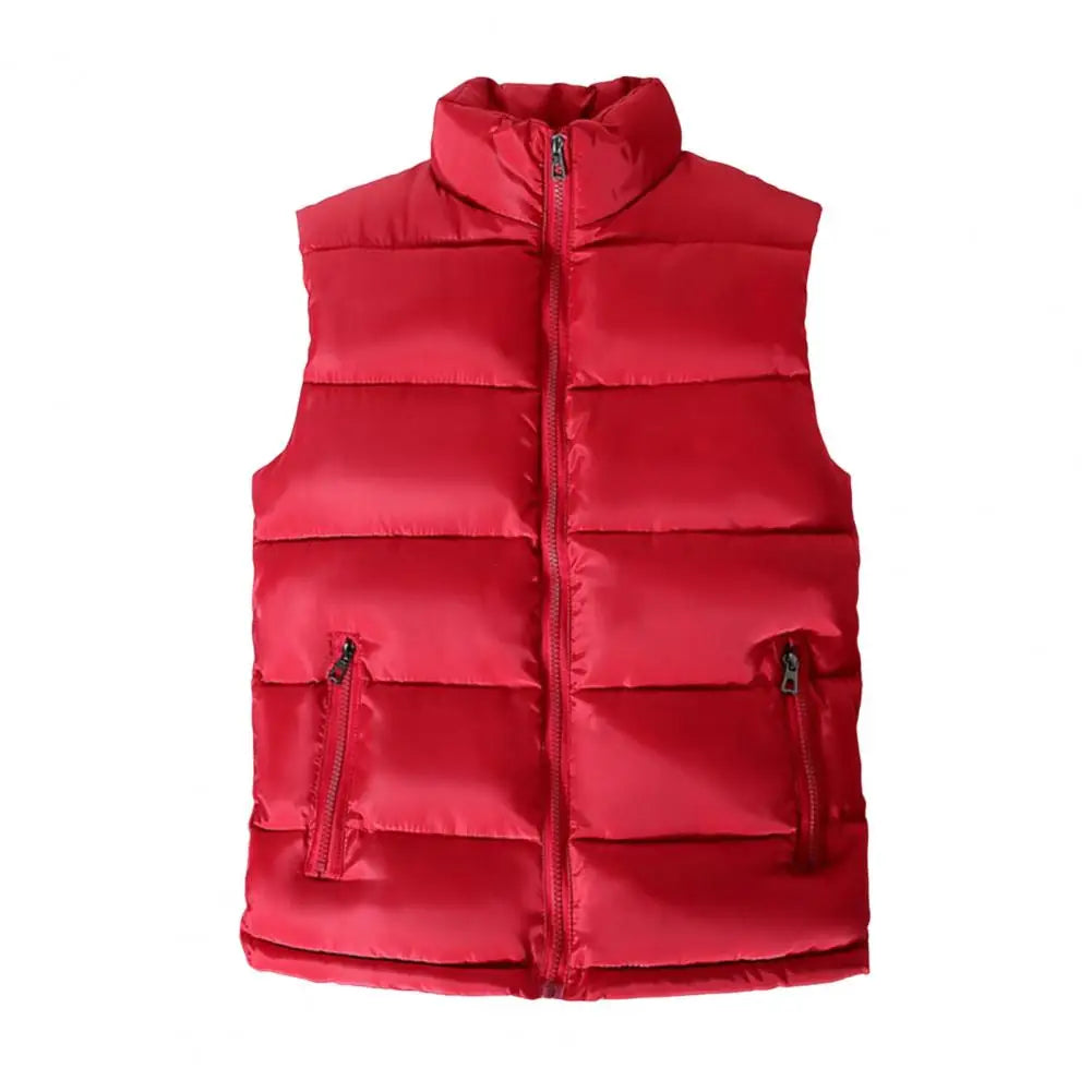 Slim Fit Thickened Vest Waistcoat – Wear-Resistant Washable Trendy Coat