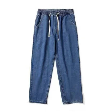 Y2K Wide Leg Cargo Jeans — Baggy Multi-Pocket Streetwear Denim
