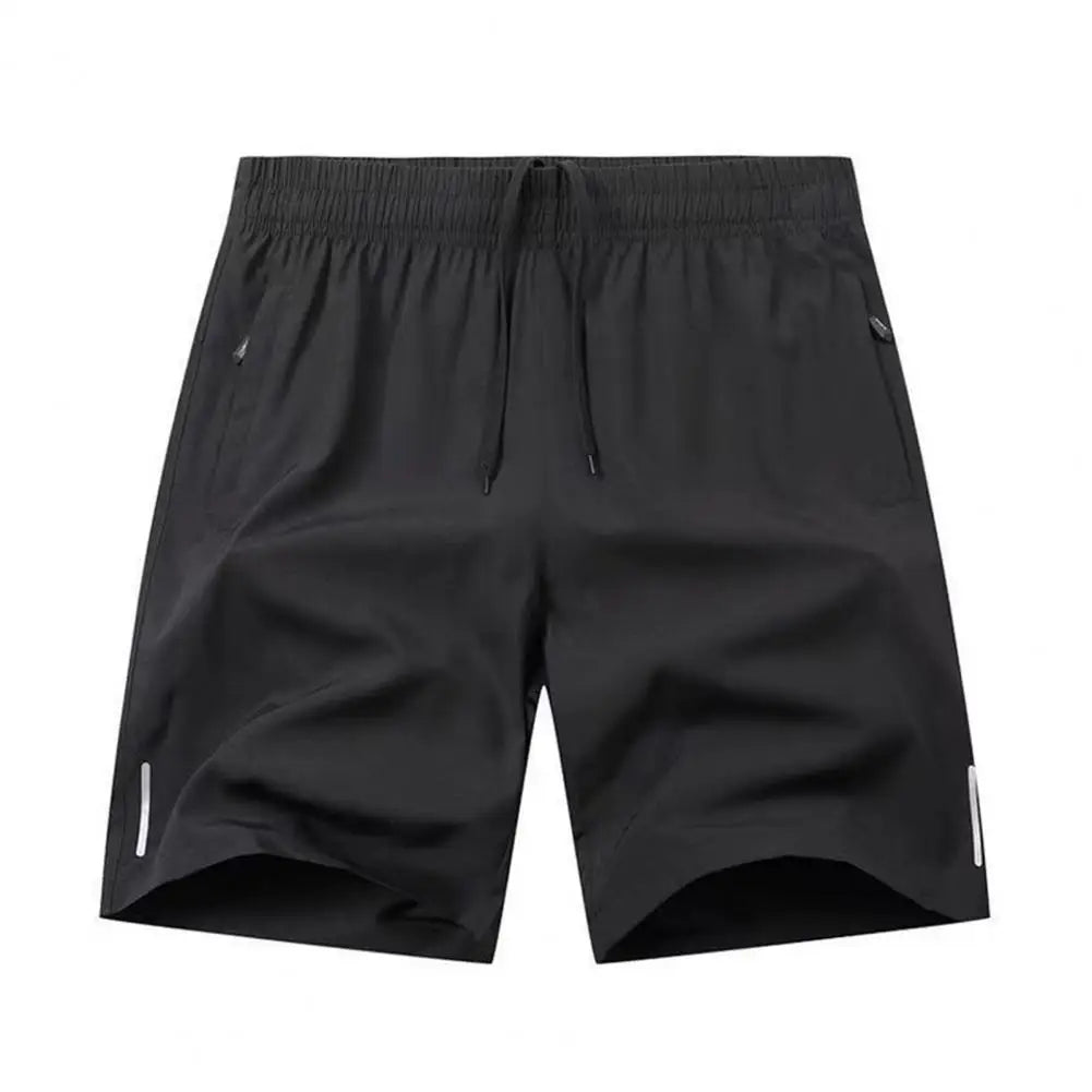 Men's Quick-Dry Beach Shorts – Elastic Waist Casual Streetwear