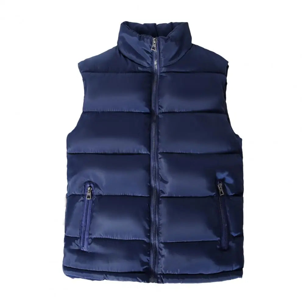 Slim Fit Thickened Vest Waistcoat – Wear-Resistant Washable Trendy Coat