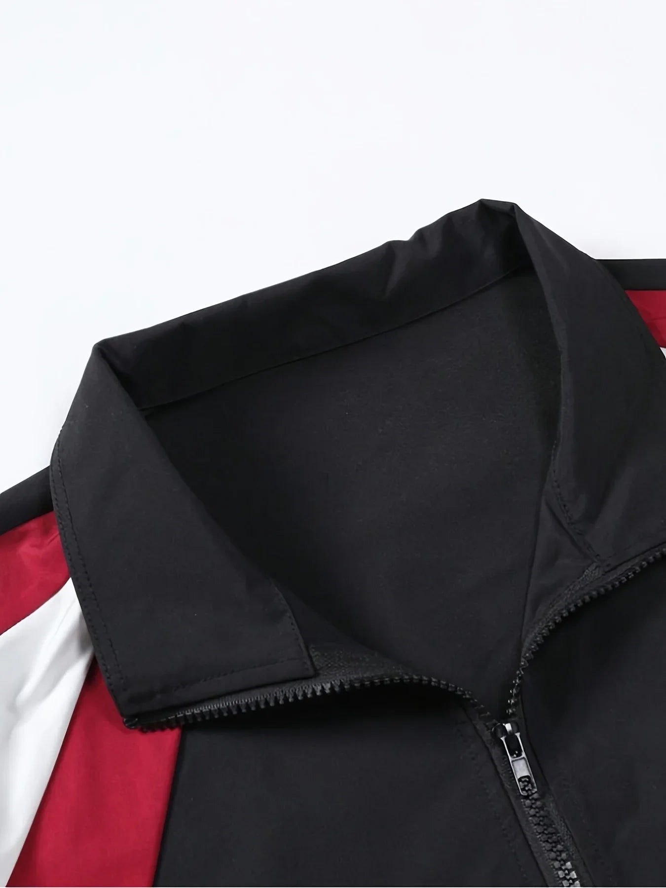 Men's Color-Blocked Lightweight Jacket – Windproof Casual Travel Coat