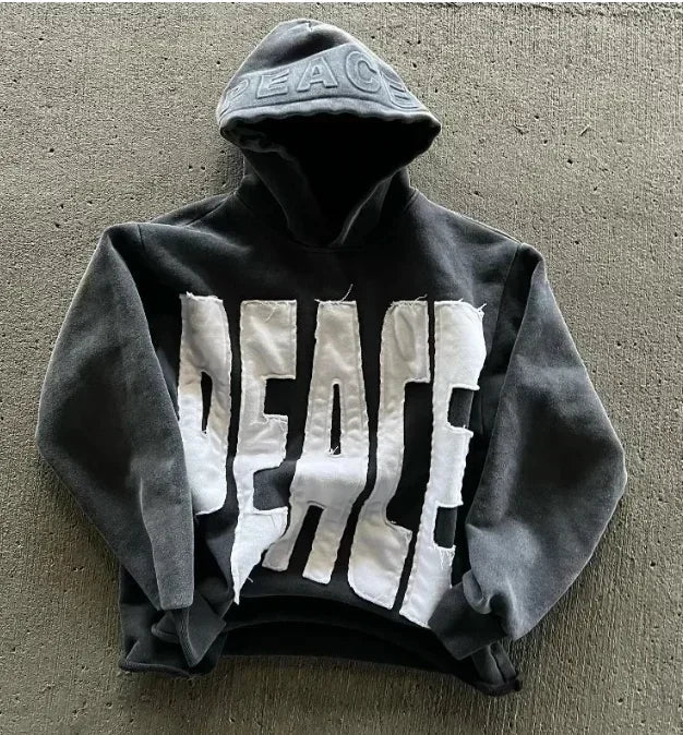"God is Good" Zip-Up Hoodie – Y2K Gothic Hip Hop Streetwear